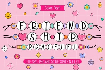 Choose a Font for Your Friendship Bracelet Design