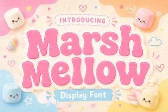 Download the Marshmellow Font for Creative Projects