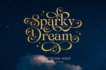 Sparky Dream Font for Creative Web Projects